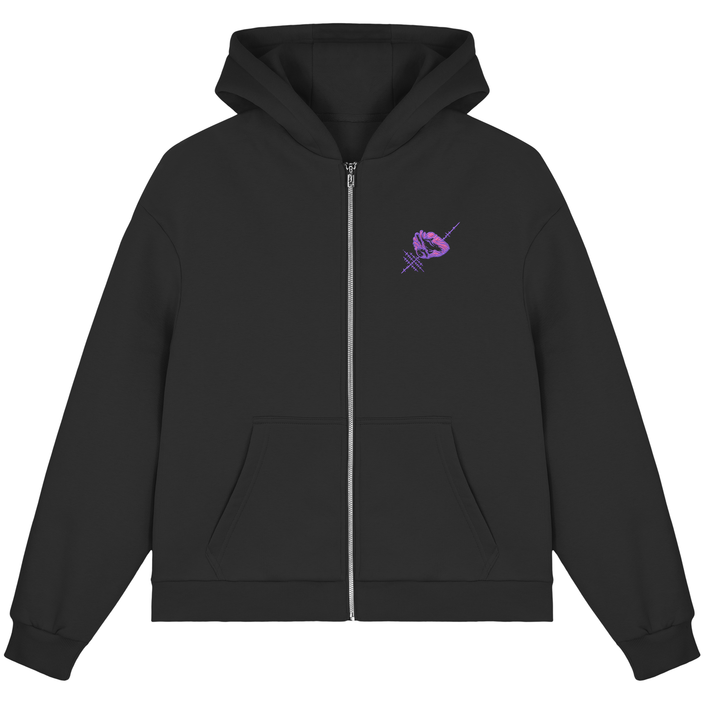 Midnight Grid - Zipper